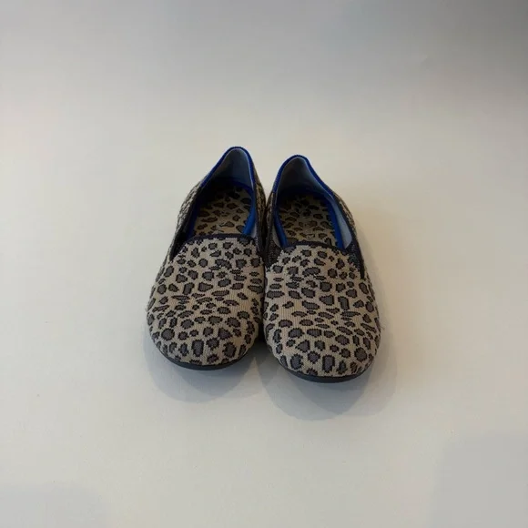 Rothy’s Leopard Print Kids Slip-On Shoes - Picture 2 of 4